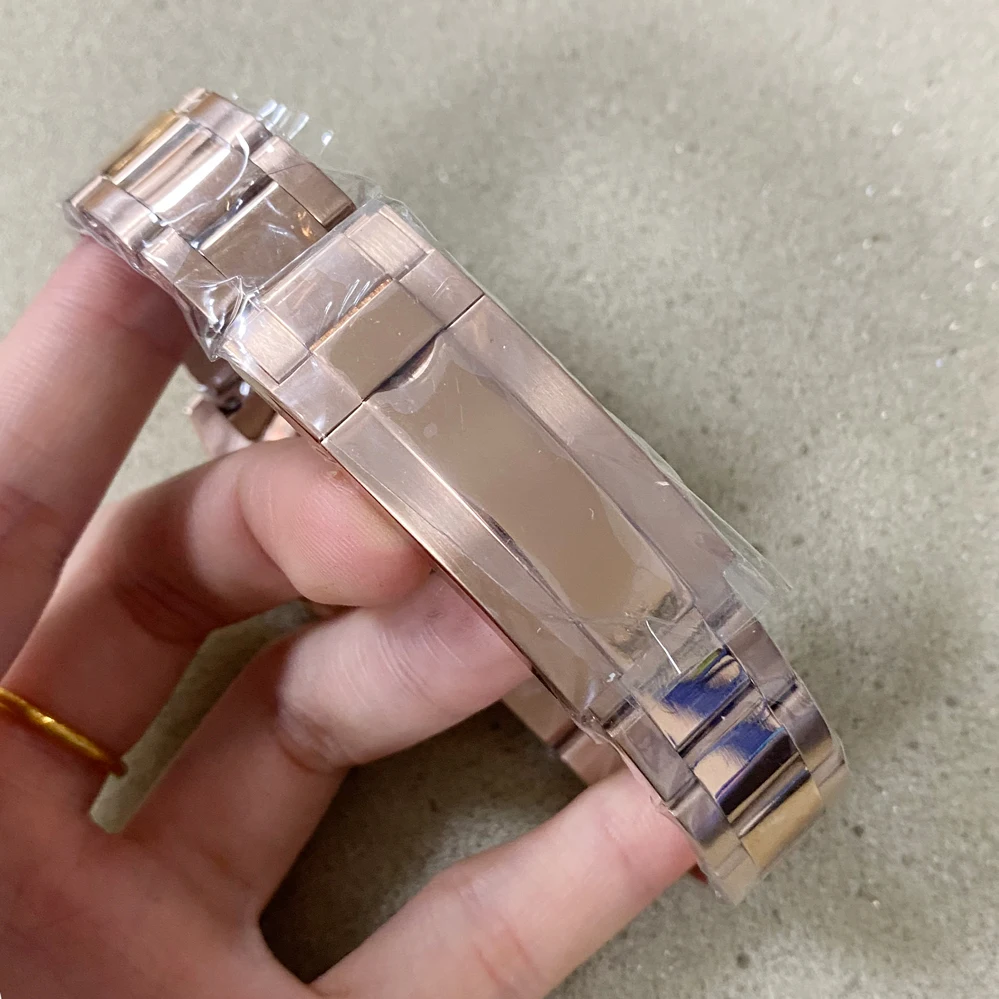 Cassa Per Orologio Da 39 Mm, Vetro Zaffiro, Per Movimento Al Quarzo Vk63 Nero~p143693541 - Foto 8