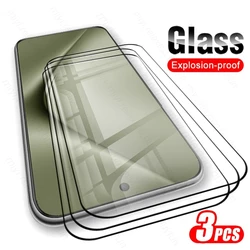 Ultimate 3 - Pack Full Coverage Tempered Glass Screen Protector - Pura 70 Pro 5G (Black Edge - 3PCS)
