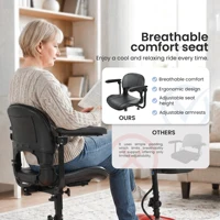 Scooter de voyage de luxe pliable à 4 roues SWEETRICH S2, moteur 250W, scooter de mobilité portable pour personnes âgées et handicapées 5