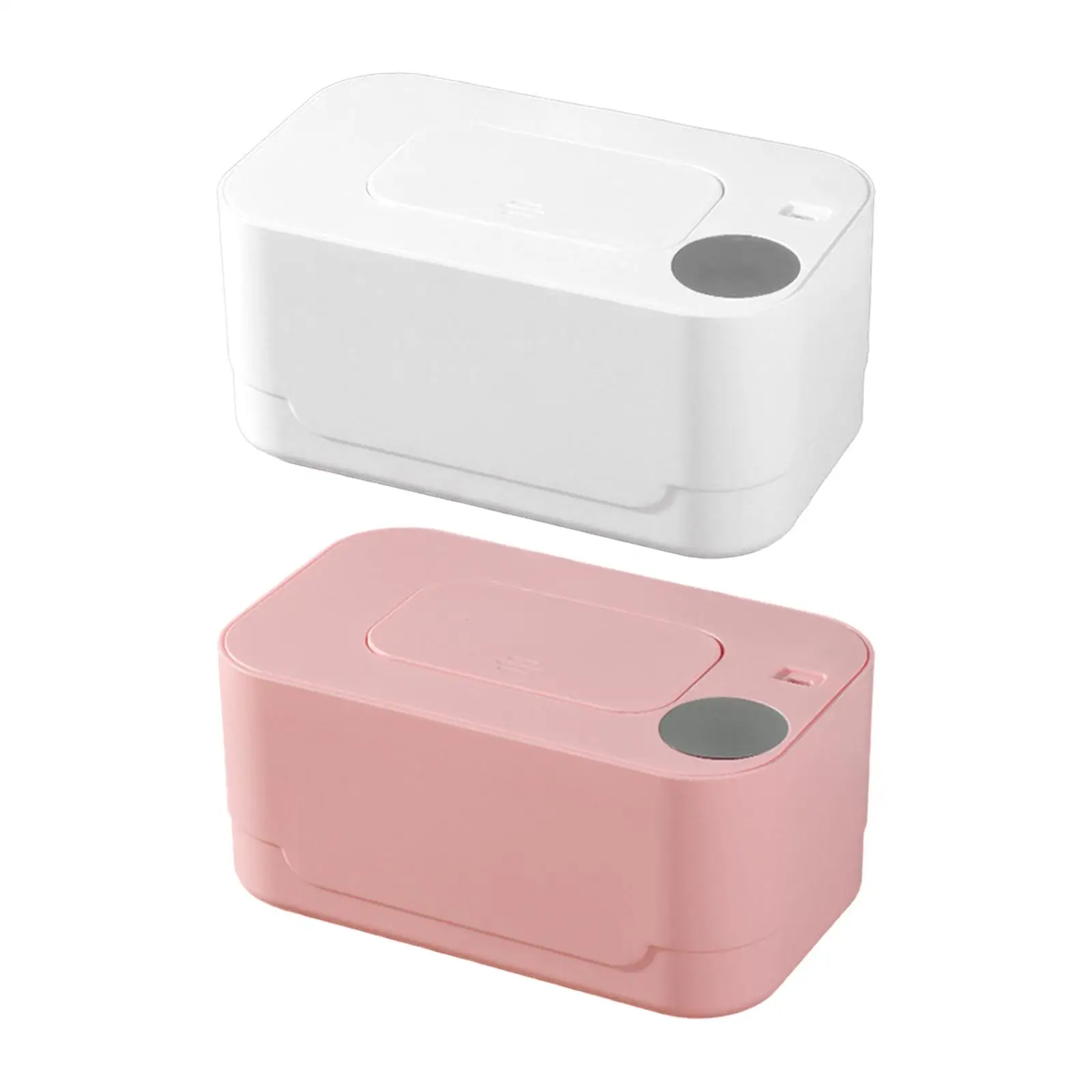 Wipe Warmer Mute Constant Temperature Reusable Wet Wipe Dispenser Wipe Heater for Home Wet Tissue Car Traveling Household