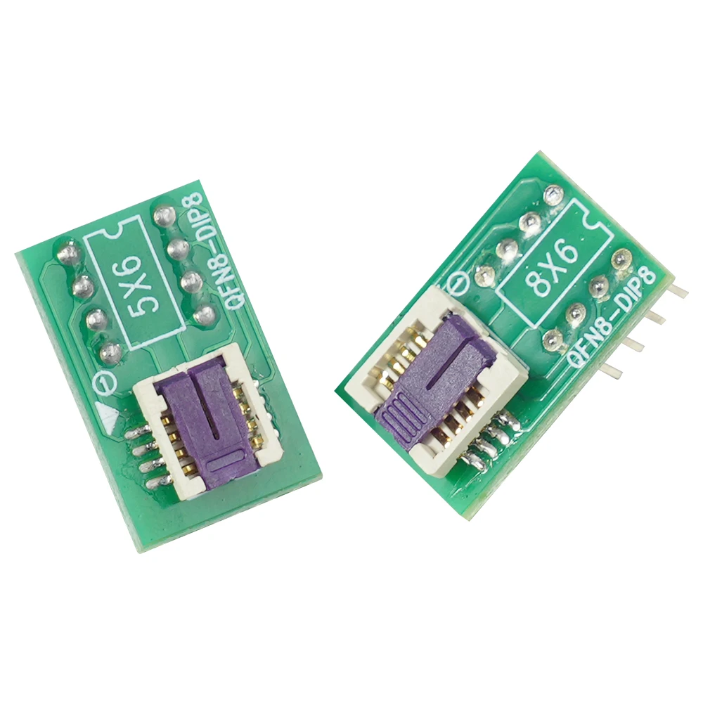 XGECU QFN8 /WSON8/MLF8/MLP8/DFN8 TO DIP8 Universal 2-in-1 Socket/Adapter for Both 6*5MM and 8*6MM Chips калькулятор smd adapter