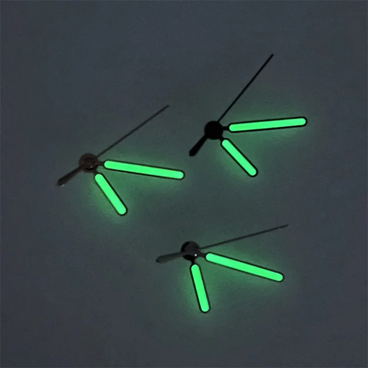 NH35 NH36 green luminous Nautilus watch hands 3 in 1set seikomod kit watch parts customize diy 12.5mm