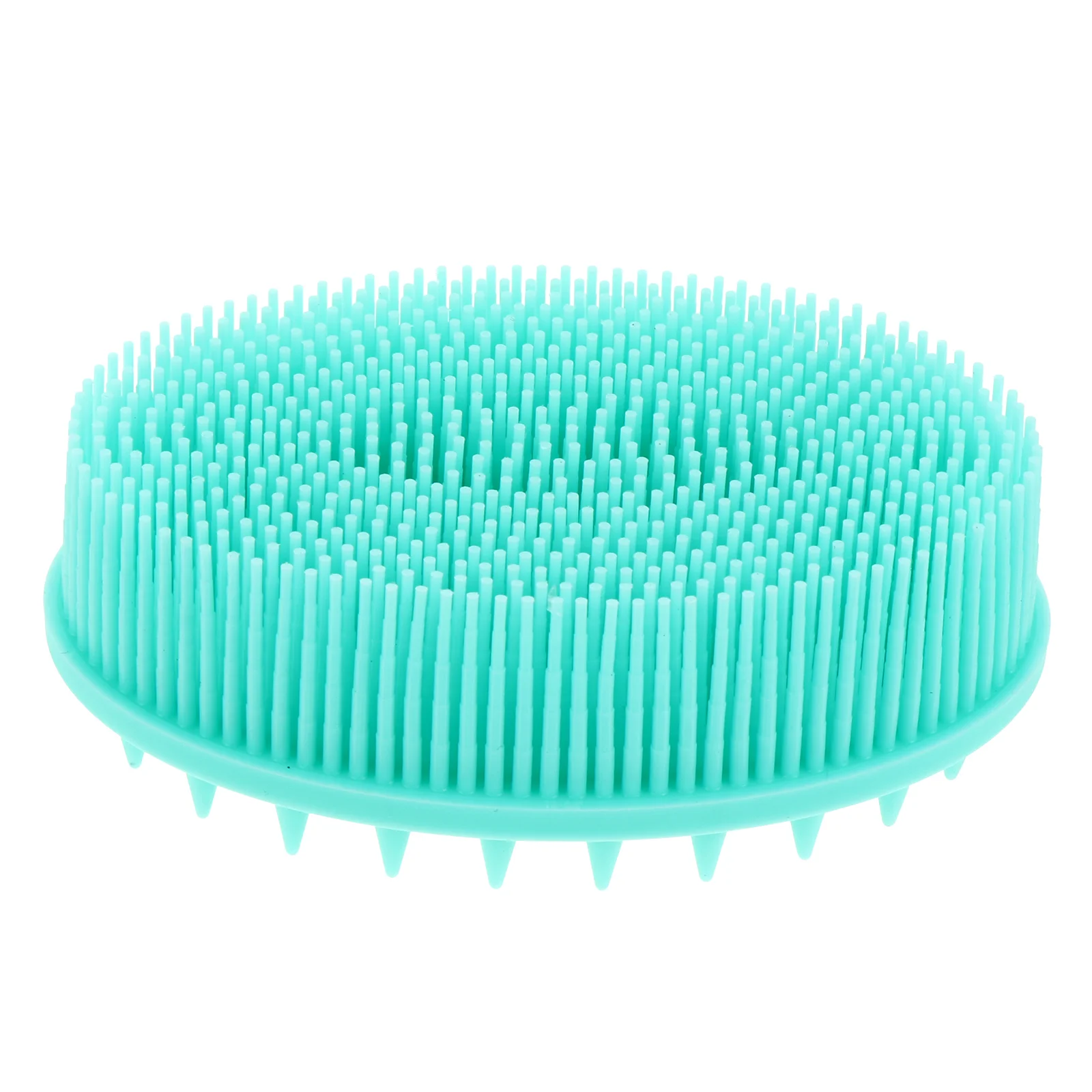 

Baby Shampoo Brush Scalp Scrubber Bath Silicone Kids Shower Hair Silica Gel Infant Child Massage Tool