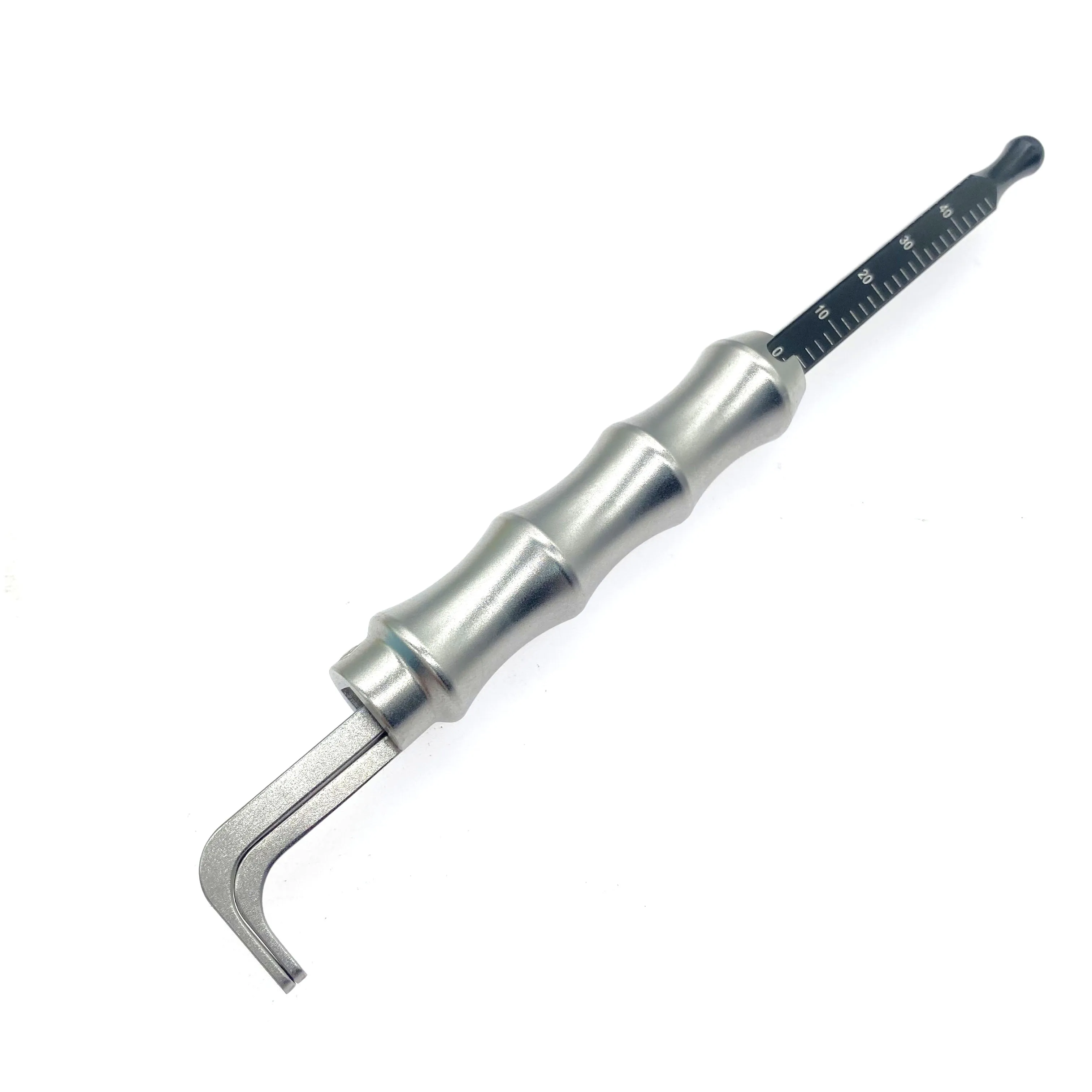 

Depth Gauge 0mm-40mm Stainless Steel Orthopedics Surgical Instruments Measuring tool