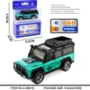 2.4G RC Car 1/64 Alloy Mini Remote Control Off-Road Car Model with Light Simulation Car Model Remote Control Toy Gift 6