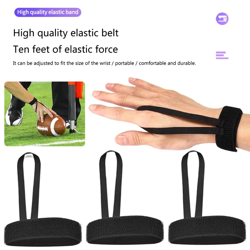 

10pcs Football Down Referee Wristband Soccer Wristband Down Football Referee Gear Football Accessory