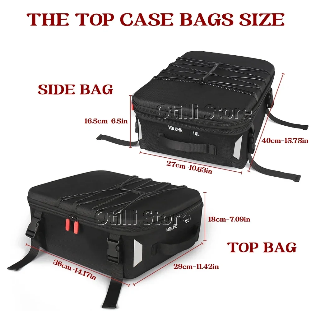 Motorcycle Accessories Luggage Bags Additional Bags For BMW GS 1300 R 1300 GS Adventure 2024 2025 2026 R1300GS ADV Top Pack 5