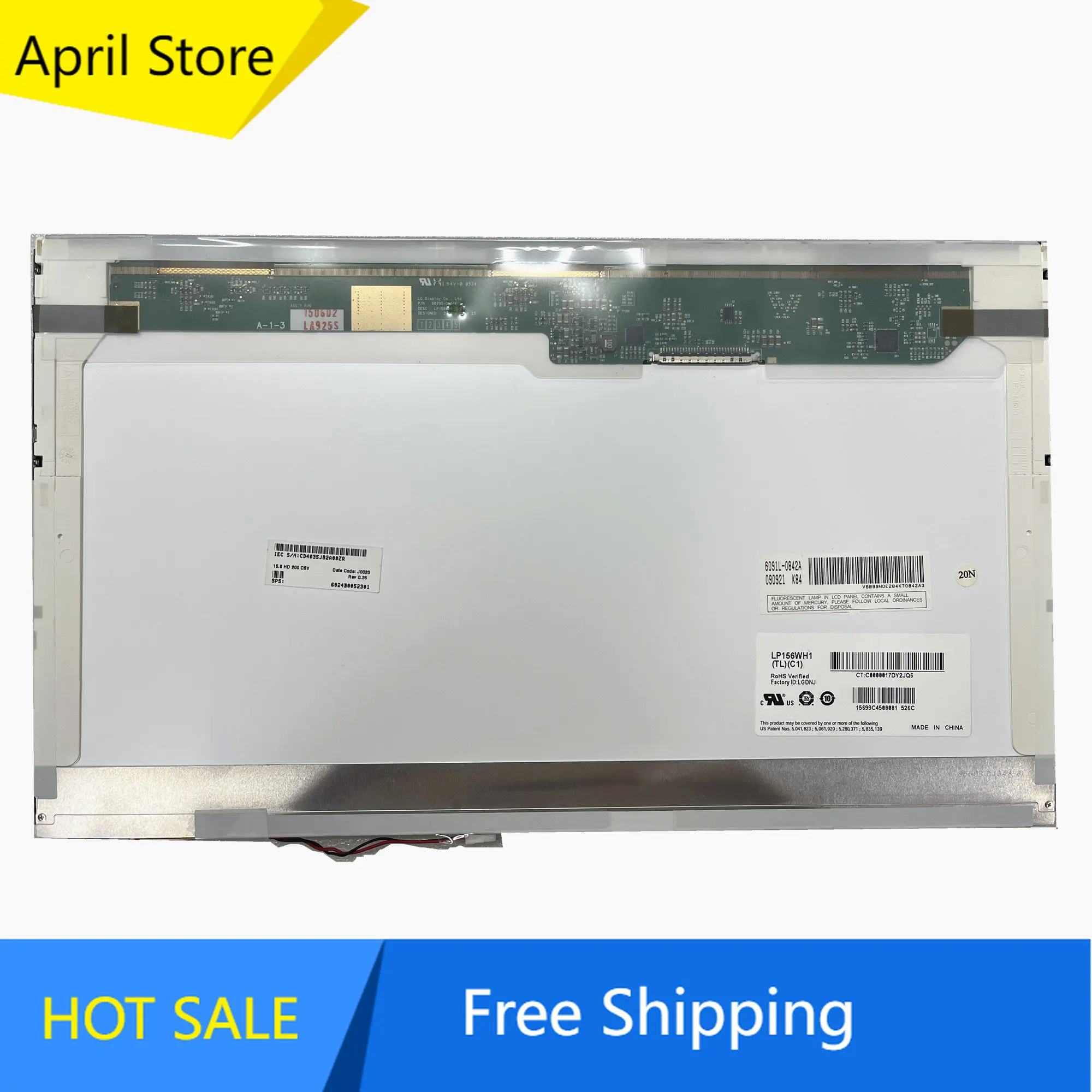

Φ fit B156XW01 V.0 V.1 V.2 LP156WH1-TLC1 CLAA156WA01A N156B3-L01 LTN156AT01 ЖК-экран ноутбука LVDS 30 контактов