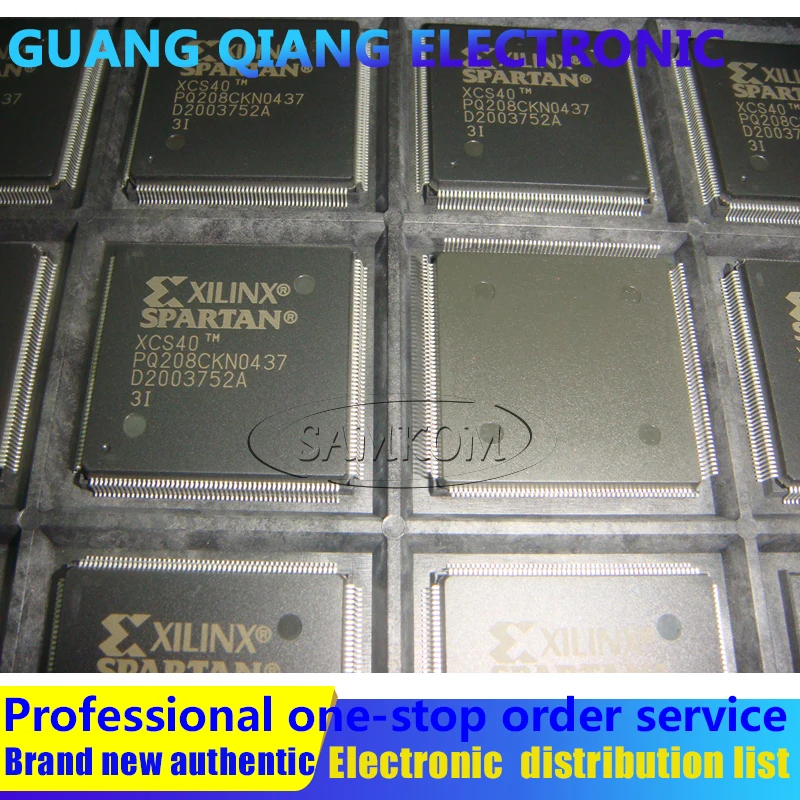

1 шт XCS40-3PQ208I IC FPGA 169 I/O 208QFP