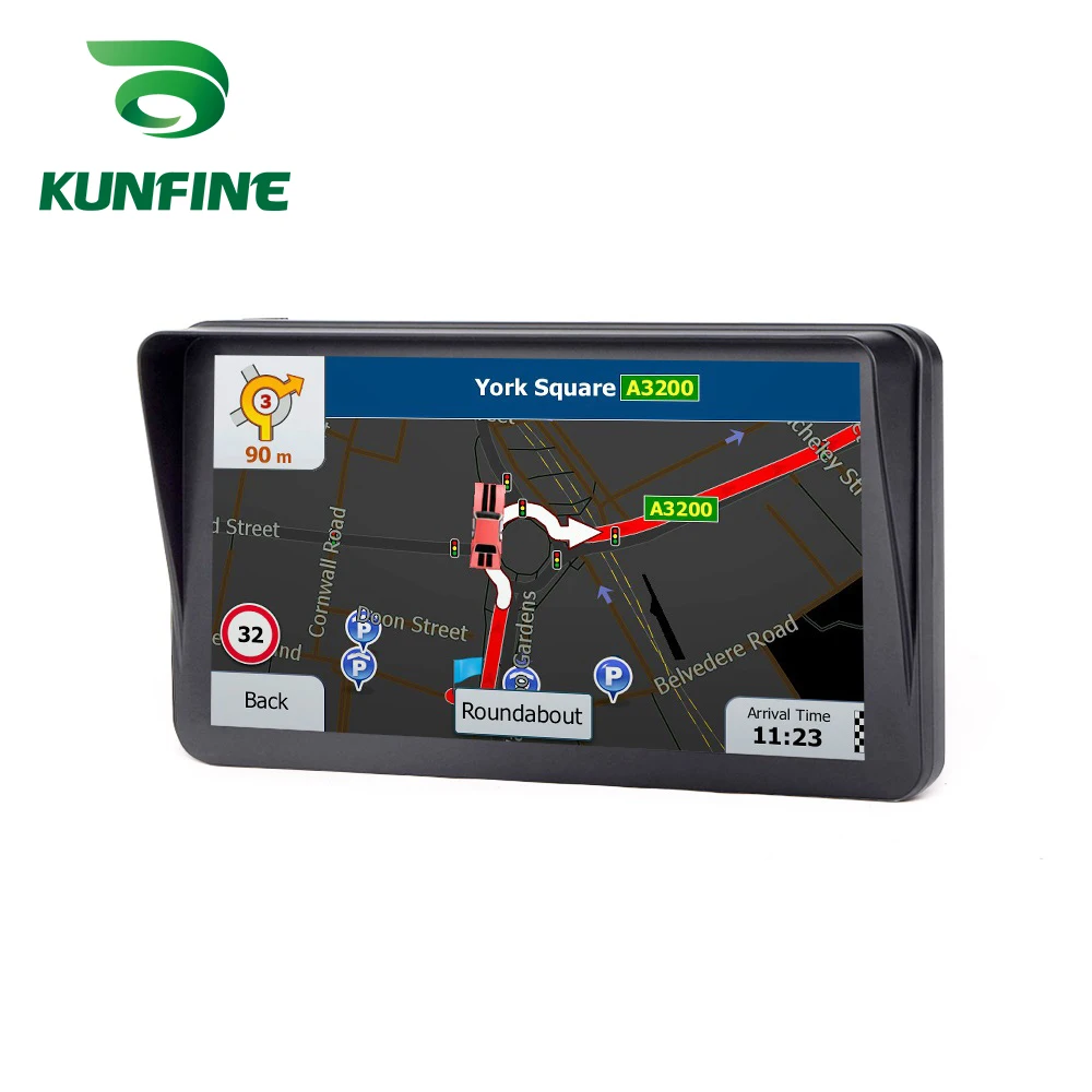 Navigation With FM Radio8GB 256M Truck GPS Navigators Rear View Camera Screen Free Map Upgrade T20 (2)