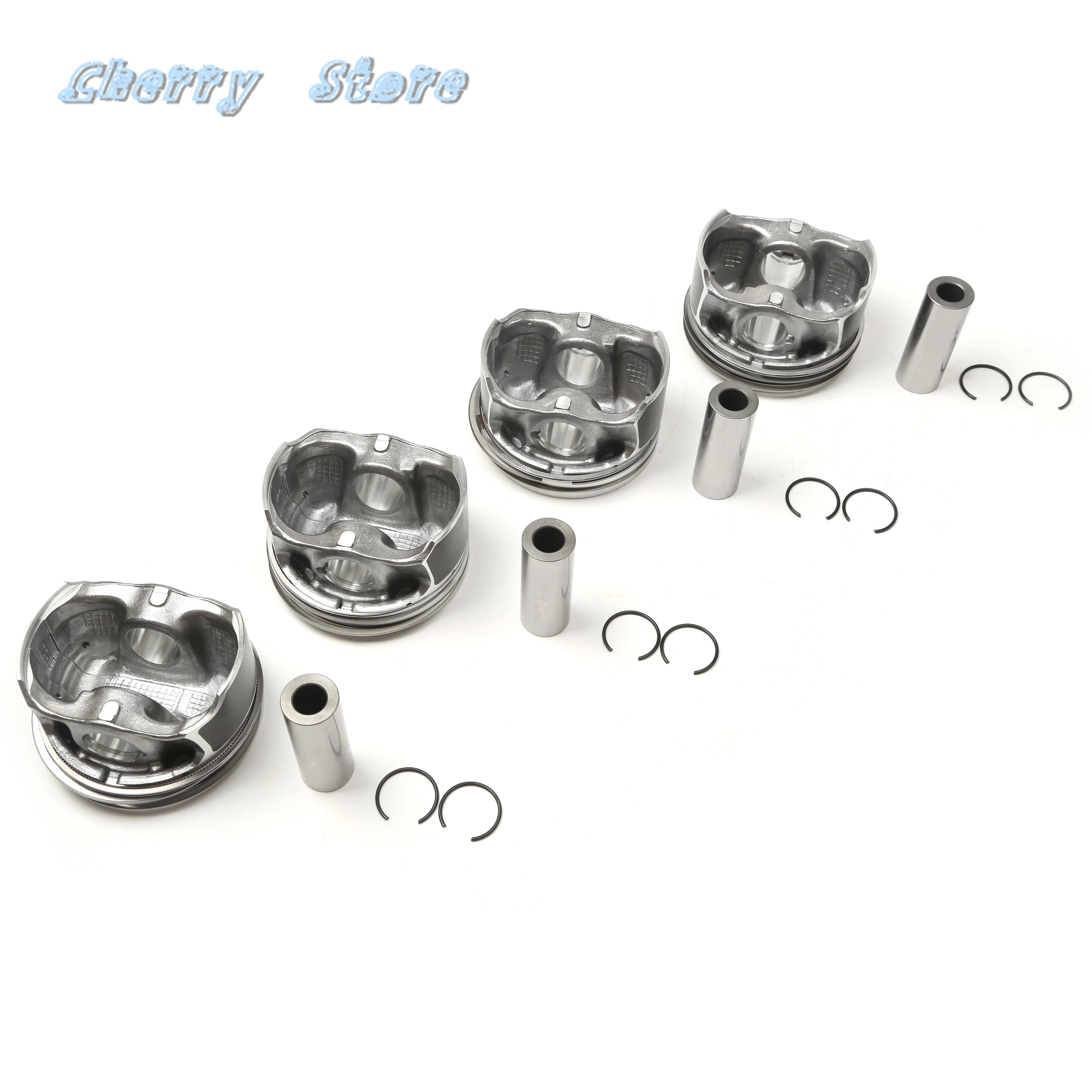 06H 107 065 AM Pistons &Rings Assembly Set 82.51mm Pin 21mm For Audi A3 A4 Q5 TT VW CC GTI EOS Passat 2.0 TFSI 06J 198 151 B