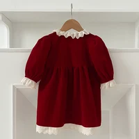Prinzessin Kleid Spitze Rüschen Satin – Bild 2
