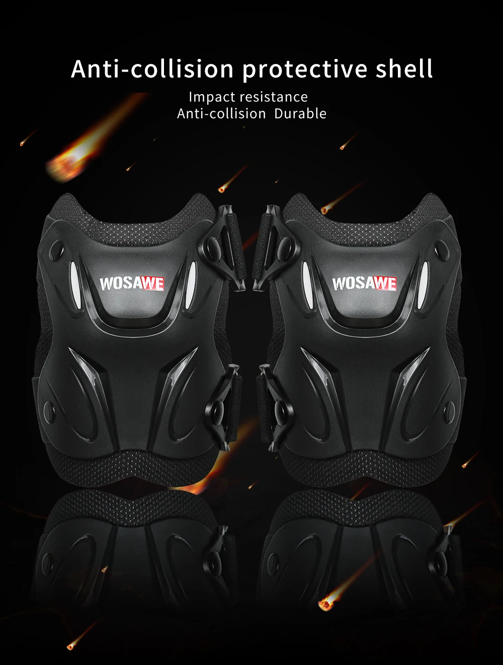 Knee Pads Adult MTB Motorcycle Ski Skateboard Snowboard Motocross