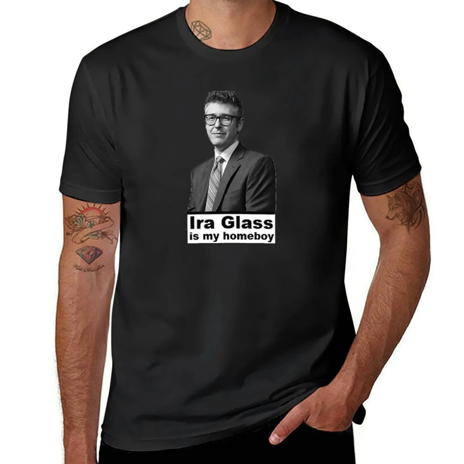 

Ira Glass Is My Homeboy T-Shirt oversized sublime mens funny t shirts
