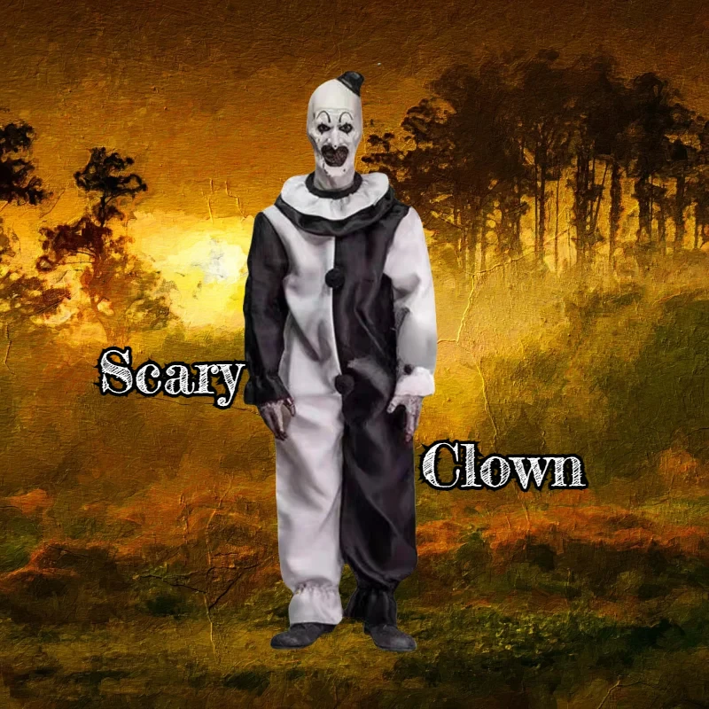 Halloween Costumes Clown 2 American Movie Cosplay Costumes Male Protagonist Art's Same Style Stage Performance Cosplay