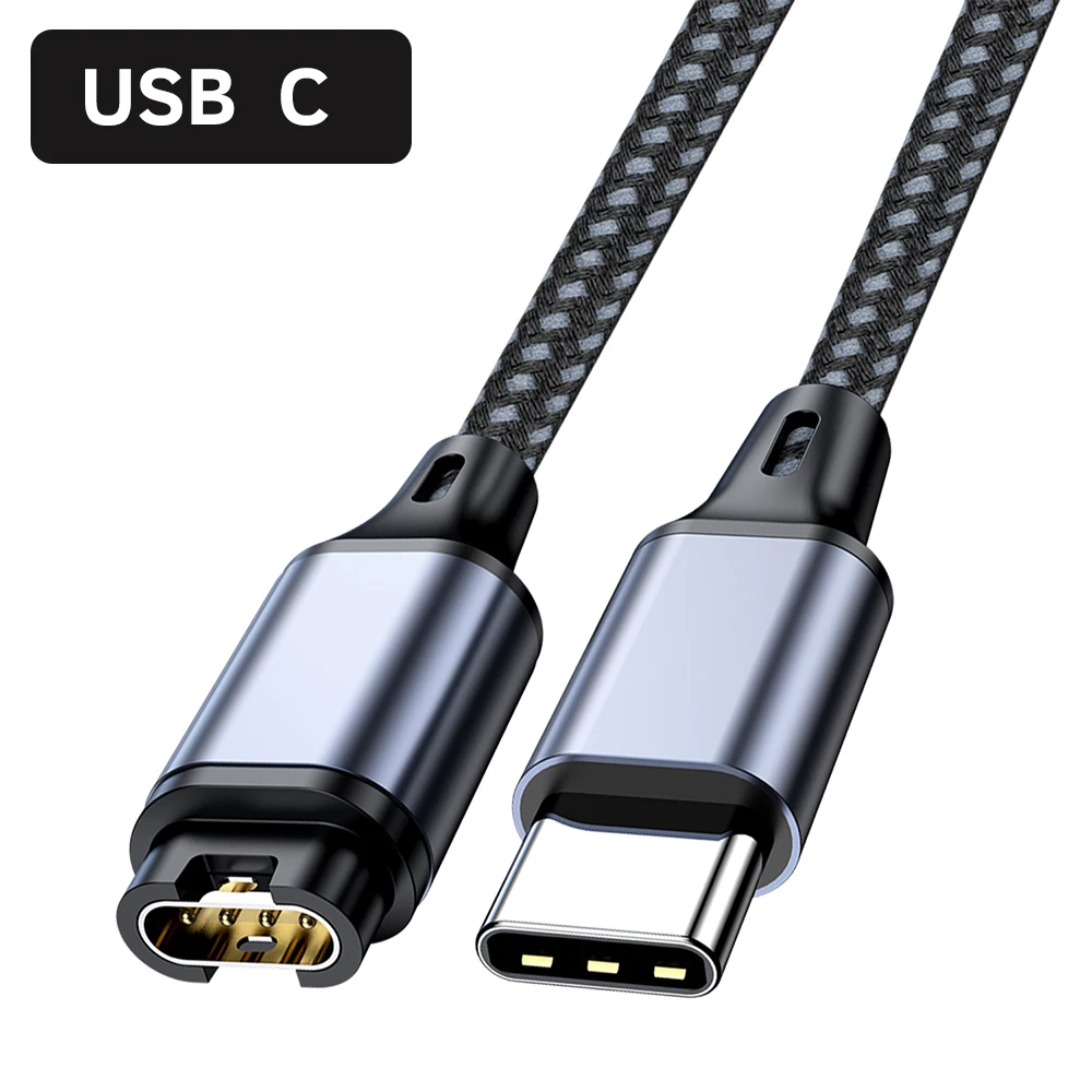 Versatile 2-in-1 USB Charger Cable with Type C