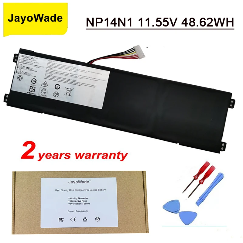 Batteria Per Laptop Jayowade Factory Np14N1 Per Batteria Getac Nexstgo Primus Nx101 Bussiness Notebook 11.55V 48.62Wh 4335Mah