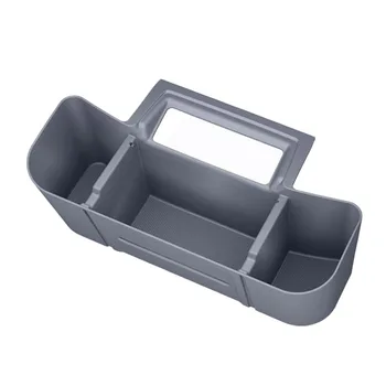 Organizzatore per Bracciolo Posteriore della Console Centrale per Toyota Sienna Anni 2021 2022 2023 2024 2025 2026 in Plastica Grigia