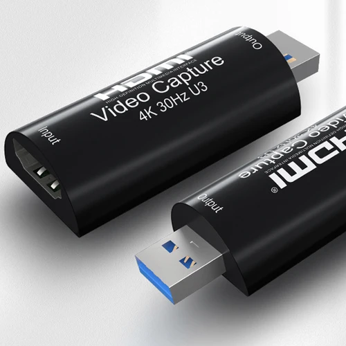 실제 USB 3.0 HDMI 호환 비디오 캡처 카드 게임 녹화 박스, PS4 PS5 스위치용 라이브 스트리밍, 4K 30HZ MS2130, 1080p 60fps 4