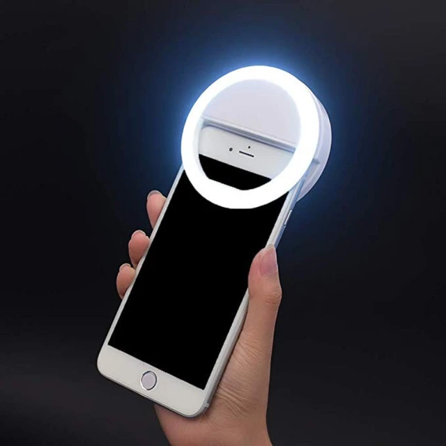 Portable Ring Selfie Light for All Phones | 36 LED Light for Phone (Random  Color)