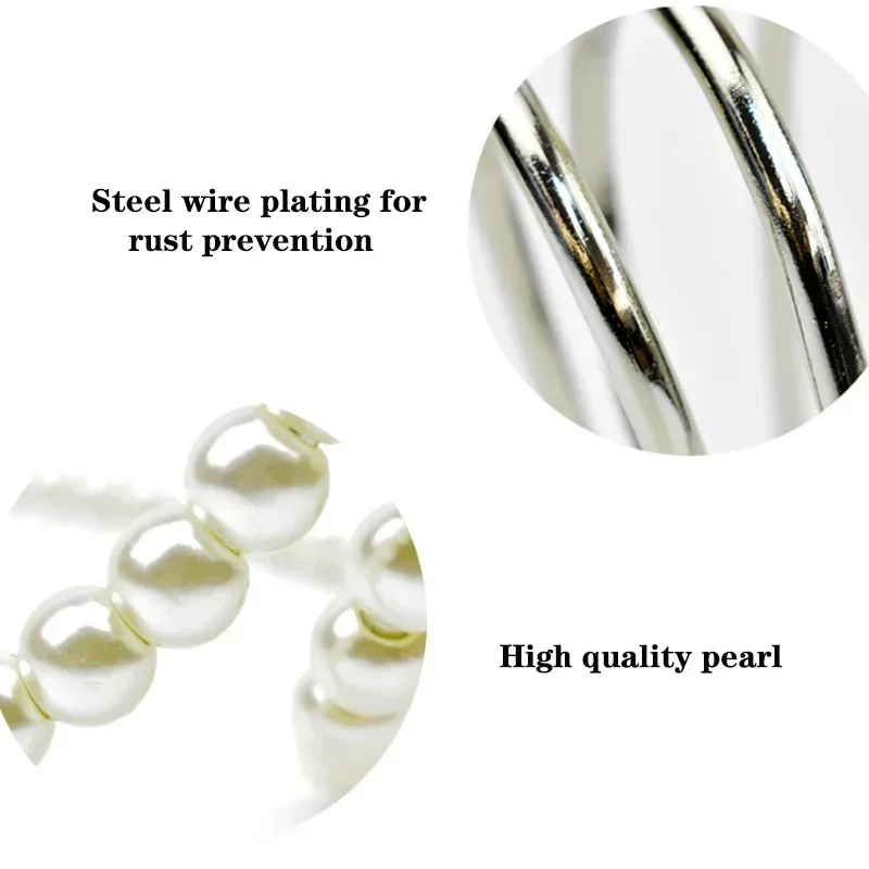 Creative Floating Wine Holder Pearl Necklace Rack Champagne Wine Bottle Suspended Holder Cabinet Ornaments Bar Crafts
