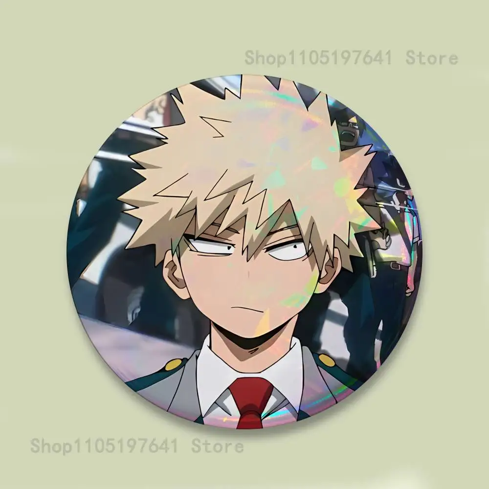 Bakugo Academia Heroes: Creative Button Badge Brooch