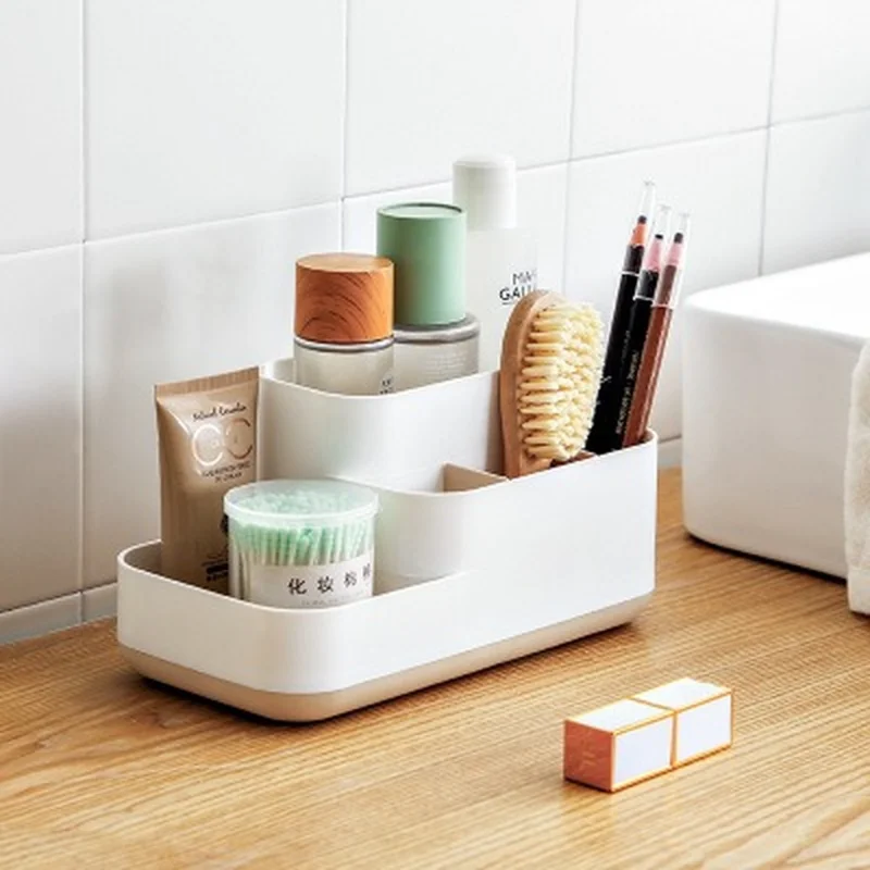 Makeup Organizer Creative Box with Drawer For Dressing Table Storage