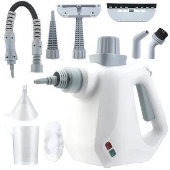 Pulitore a vapore portatile portatile Macchina multifunzione per la pulizia a vapore a pressione professionale per la casa per tende in tessuto, divani 1