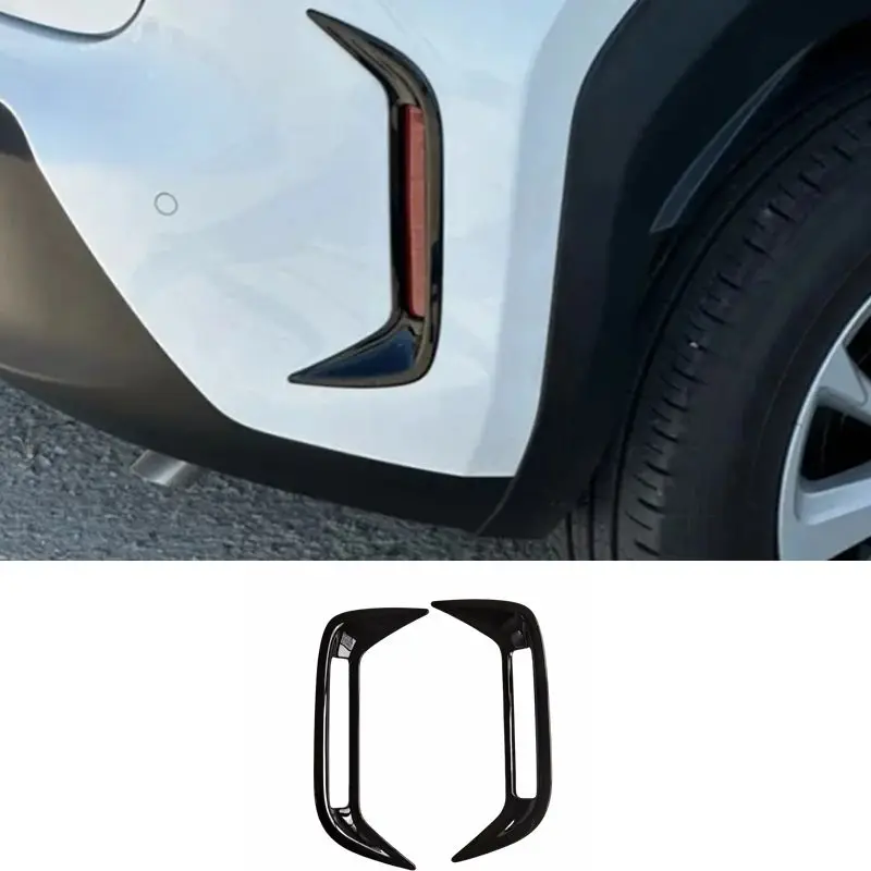 

Для Toyota Yaris Cross 2020-2023, черная фотообложка, отделка, наклейка на рамку, автомобильный Стайлинг, внешние аксессуары