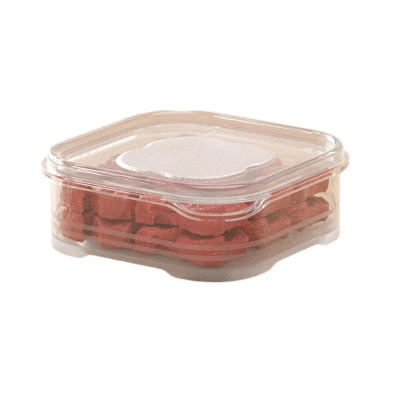 

Transparent Refrigerator Storage Box Food Storage Containers for Home Space Saving Freezer Stackable Box