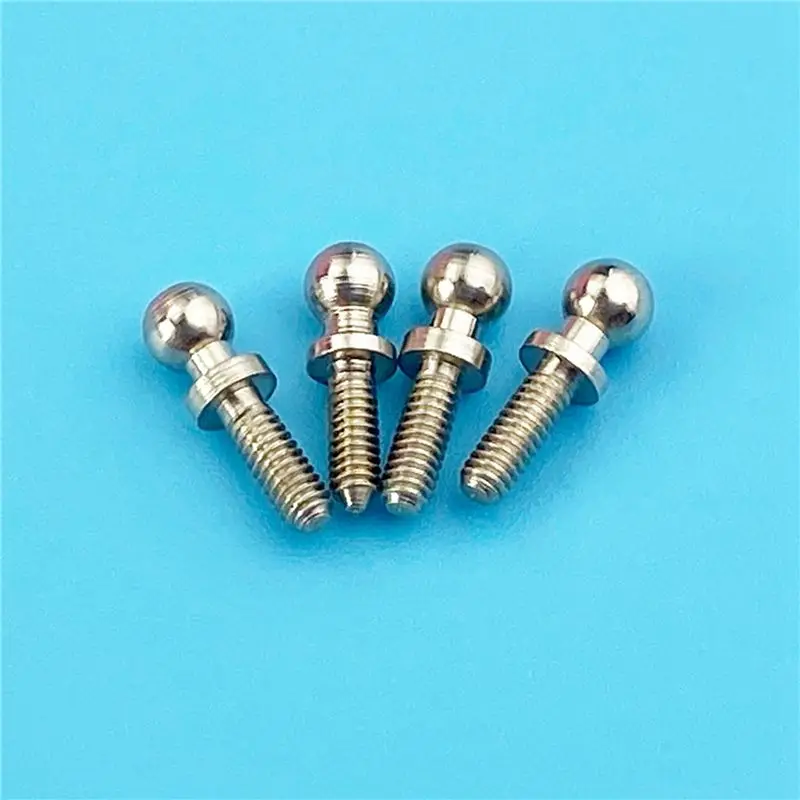 AEE9-12Pcs 금속 볼 헤드 나사 키트 K989-10 Wltoys K969 K979 K989 K999 P929 P939 284131 1/28 RC 자동차 예비 부품