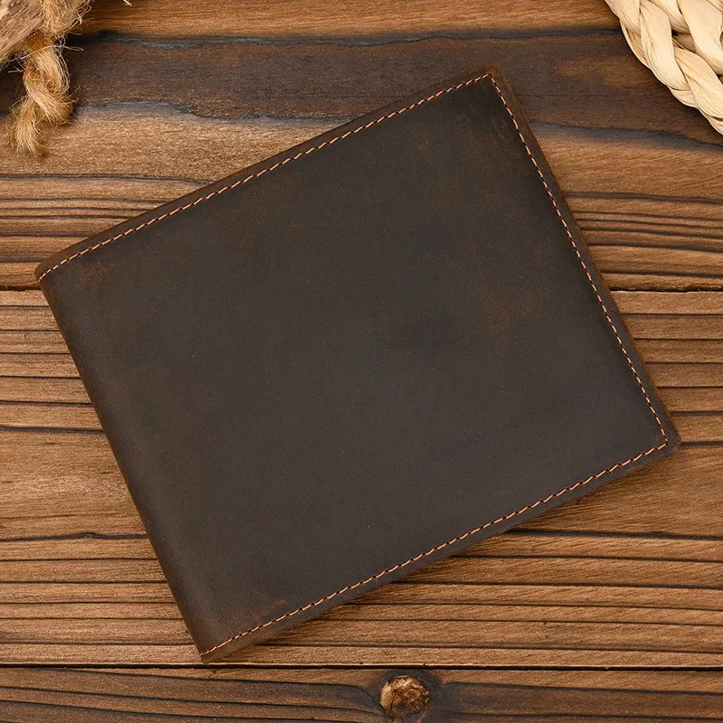 Luxury Leather Bifold Wallet for Men