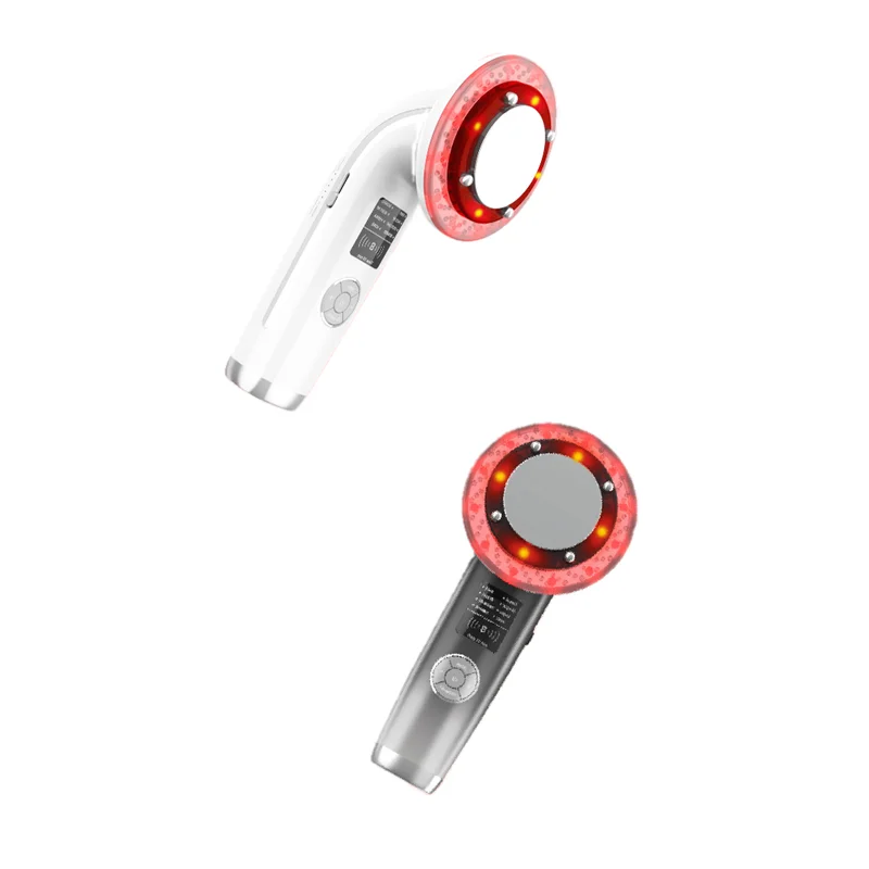 8 In 1  RF LED 치료 이온 바디 및 얼굴 사용 슬리밍 미화 기계, 가정용 미용 기기 건강 피부 탄력