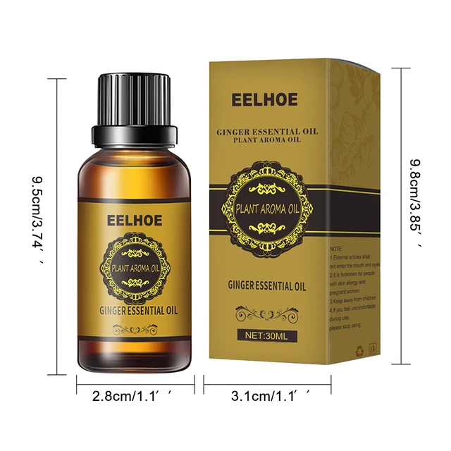 Belly Drainage Ginger Oil For Weight Loss