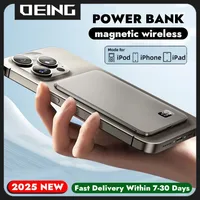 10000mAh Wireless Macsafe Powerbank Magnetic Power Bank PD25W Fast Charger For iPhone Xiaomi Samsung External Spare Battery Pack 1