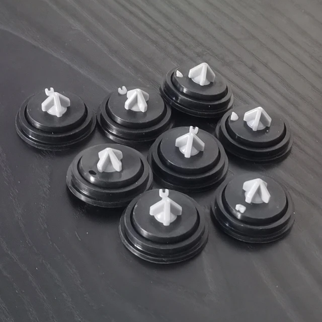 Guarnizione Valvola Di Scarico WC - 4 Pezzi Ricambio In Gomma Siliconica Per Cassetta Geberit, Compatibile Con Modelli 816.418.00.1 - Foto 7