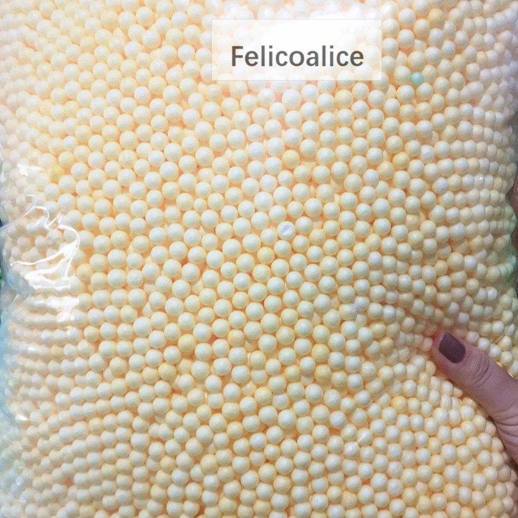 4000 Stück 7–9 mm blutende helle Farben, winzige Schaumstoffperlen, Styropor-Mini-Kugeln, Basteln, bunte Polystyrol-Schaumkugel, Heimdekoration – Detail 36