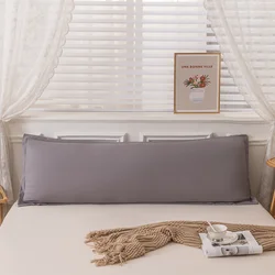 1.2/1.5/1.8m Home Long Pillowcase Skin-friendly Polyester Couple Pillow Case Large Size Home Hugging Body Pillow Cover