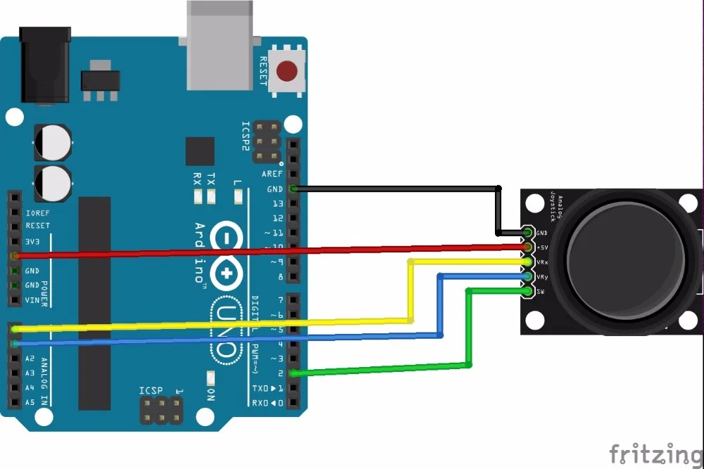 Für das Dual-Axis-XY-Joystick-Modul von höherer Qualität, PS2-Joystick-Steuerhebelsensor KY-023, bewertet mit 4,9/5 – Detail 2