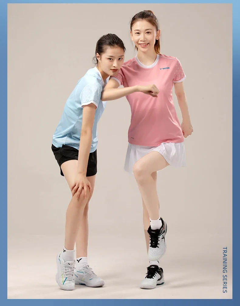 victor tennis fitness skirt sport Jersey Badminton clothing quick dry sports running women K-31302