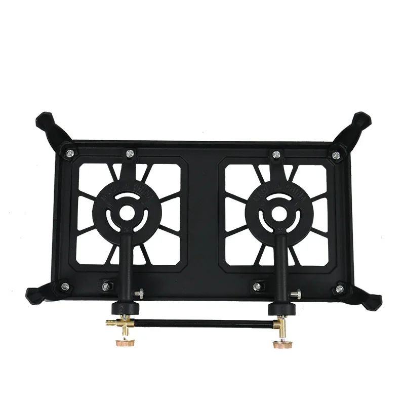 Cast Iron Household Large Firepower Natural Gas Stove Outdoor Camping Barbecue LPG Stove 5