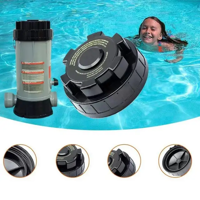 Cl220 Cover Hat Automatikus Klórozó Burkolat A Kopásálló, Erős Abs Klór-Burkolathoz, Hogy Megakadályozza Szivárgáscsökkentést - Image 5