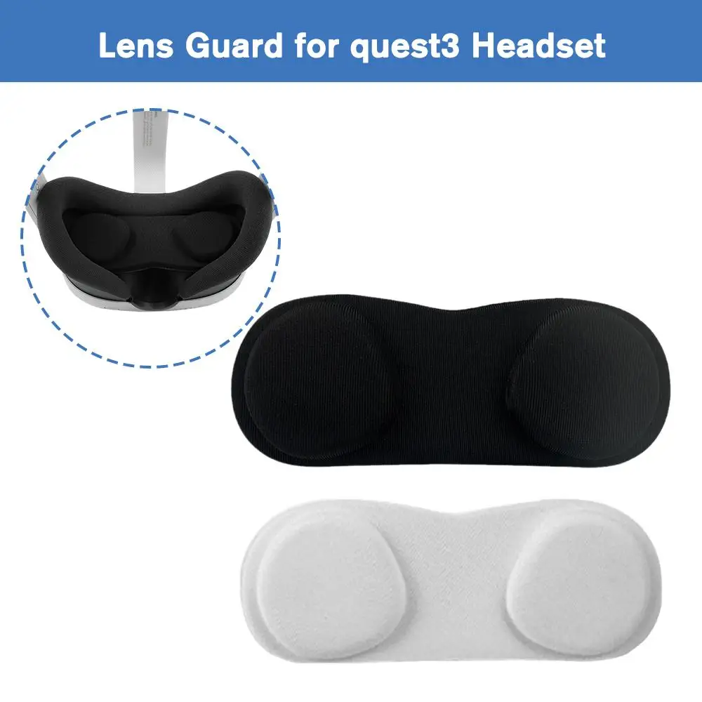 

For Meta Quest 3 Vr Lens Protector Cover Dustproof Anti-scratch Lens Cap Replacement Accessories For Quest 3 Vr Glasses Acc U1u0