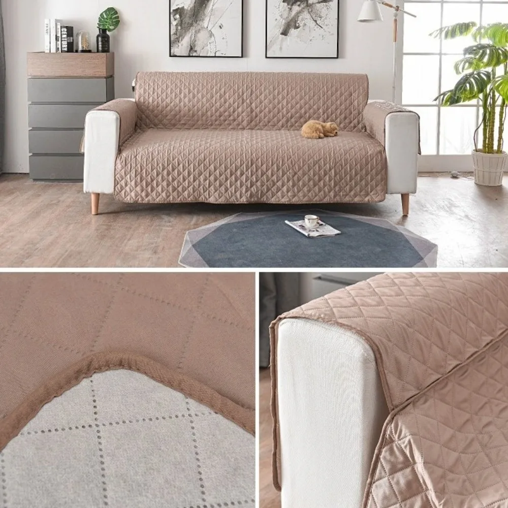Couch Mat Washable 3 Seater Sofa Cover Wear-resistant Non-Slip Sofa Protector Anti Dirty Thickened Couch Cover Sofa Chair