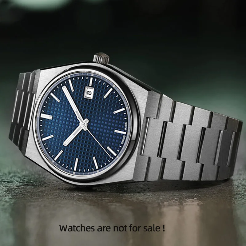 Tissot PRX 시계를 위한 고급 스테인리스 강철 워치 스트랩으로 시간을 뛰어넘는 스타일을 더하세요.