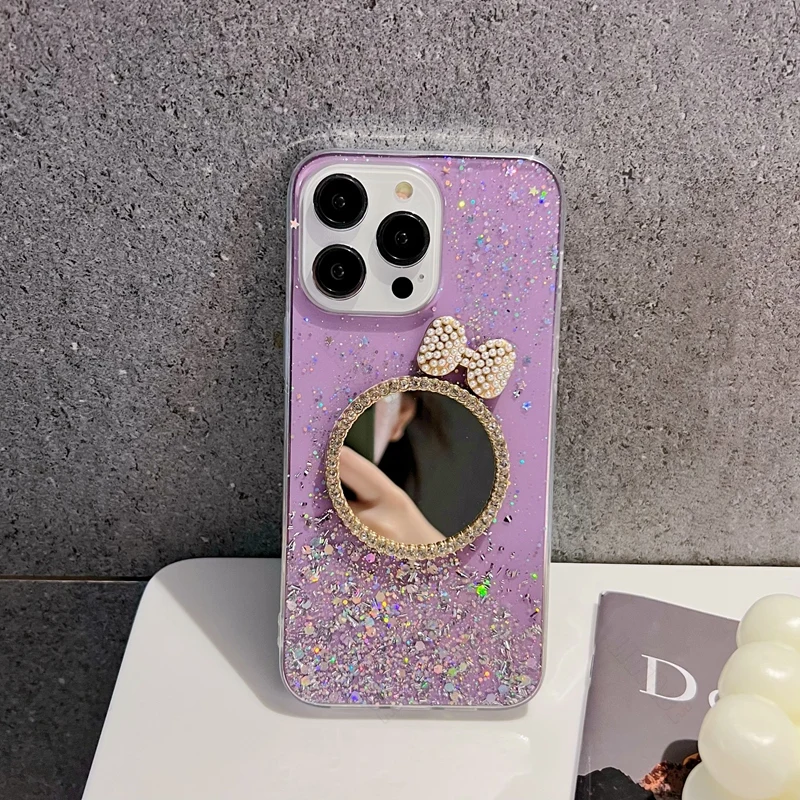 Coque de téléphone à paillettes miroir Quicksand, étui pour Huawei P50 P30 P20 P10 P9 Lite 4G 5G P40 Pro P Smart Plus Z 2019 2020_voghion.com