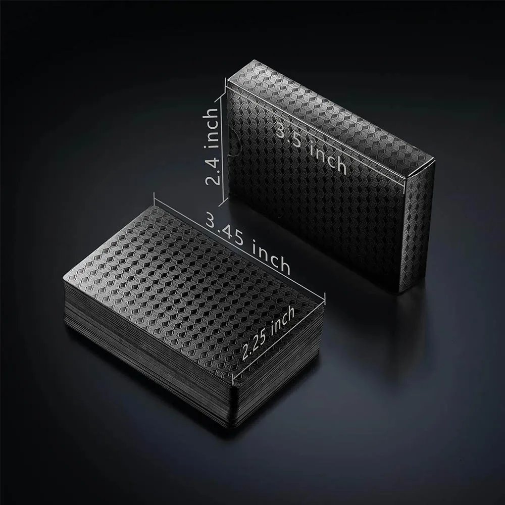 Description Picture 4 of itemPlaying Cards Waterproof Gold Plastic Poker Cards Novelty Poker Game Tools for Board Game Family Party Outdoor Entertainment