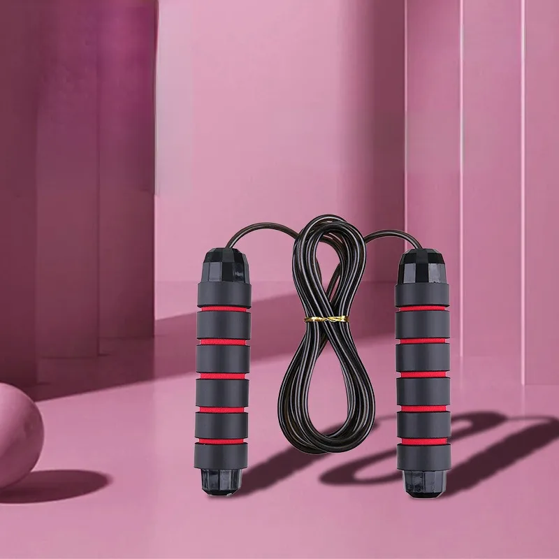 Fitness Speed Jump Rope Steel Wire Skipping Rope Exercise Adjustable Jumping Rope Workout Training Sport Training Gym Equipment