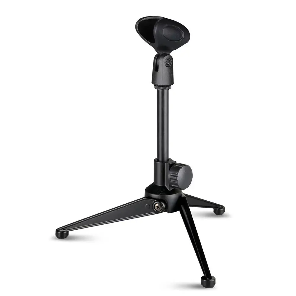 Microphone stand Microphone Stand Universal Adjustable Desktop Mic Stand Portable Foldable Tripod Mic Lightweight Bracket Mini Clip Holder