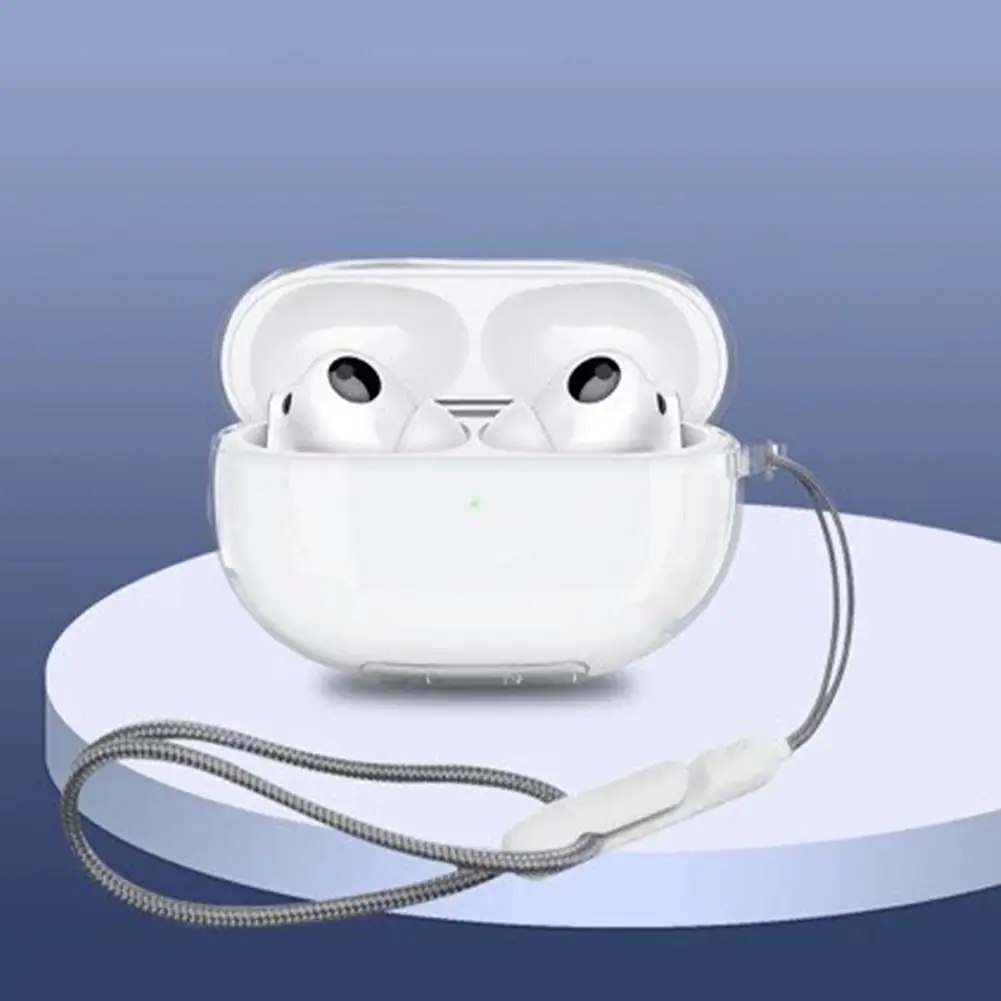 Luxury Shockproof Soft-Shell Earphone Protective Case with Hook